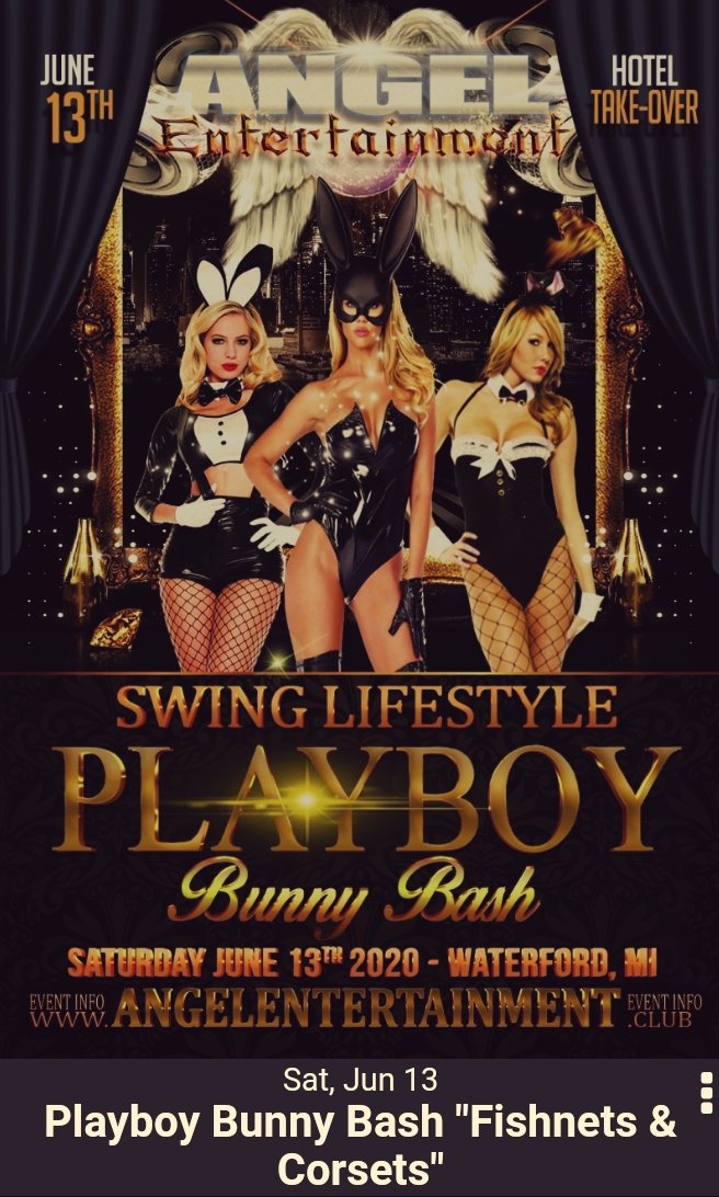 AngelEntertain5's tweet photo. Hey there seXXXy, it's been a while... We've got themes and dreams to turn into reality #swinglife after #QuarentineLife has run its course #MichiganSwingers love to #party 💯 https://t.co/J6LVrcGqNe