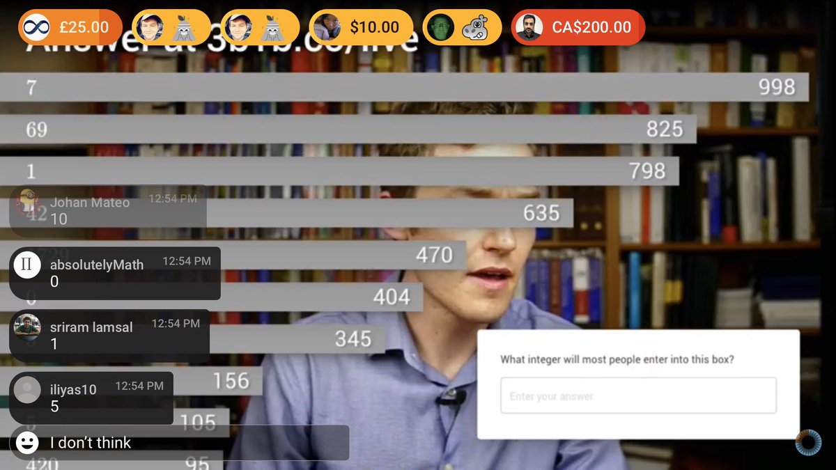 fickdog's tweet image. @3blue1brown  I love how every time you put up a poll 2 your audience to type a numerical answer one of the top picks is 69 😂🤣 and you act like it’s just an interesting number. #lockdownmaths