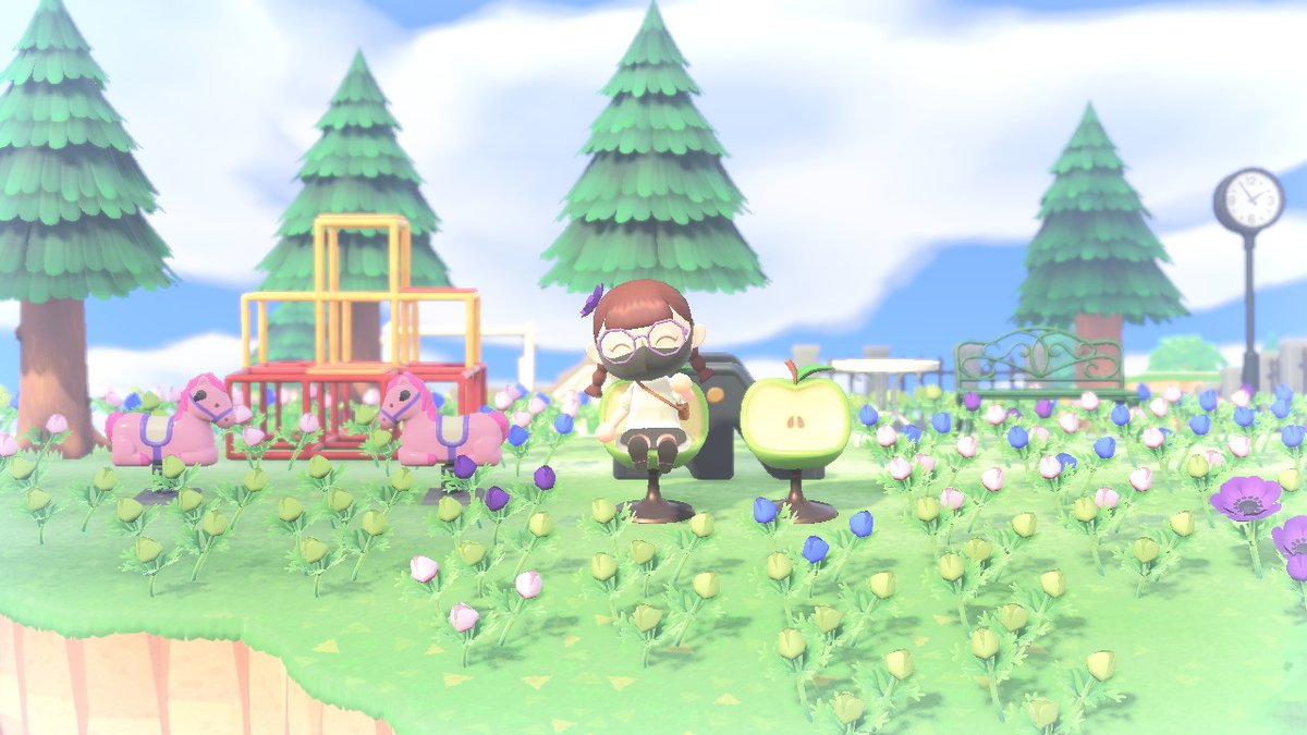 SAORI_AKARIc's tweet photo. ハナが無いので笑顔で誤魔化す

 #どうぶつの森 #AnimalCrossing #ACNH #NintendoSwitch https://t.co/GSVyH1wUWB