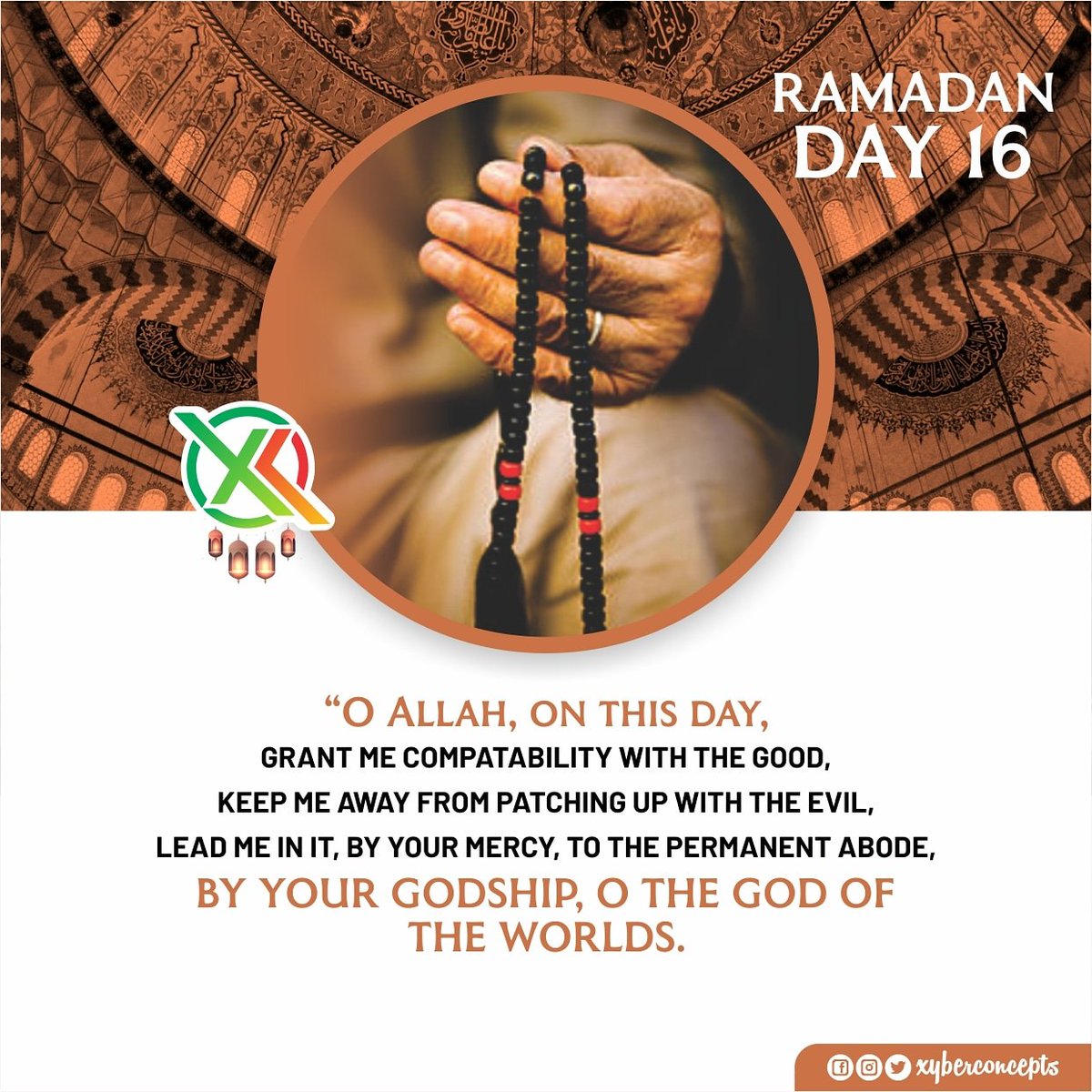 xyberconcepts's tweet photo. #Ramadan2020
#Day 16
Grant me compatability with the good,  *By Your Godship, O the God of the worlds.*
.
.
.
#islam #islamicqoutes #proudlymuslim #Ramadan  #ramadanmubarak #ramadankareem🌙 #allahuakbar❤️ #xyberconcepts #adenation #xcPrayer #xcQuotes #xcgraphics #xc https://t.co/XpTe6edpN7