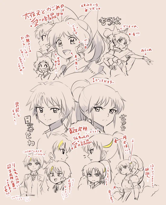 とりあえずの、半妖の夜叉姫キャラ見た感想書きなぐってみた。
楽しみじゃい…
犬かごは確定として、殺りんは…なぜあえて書かないのか…ヤメチクリ~
#半妖の夜叉姫 