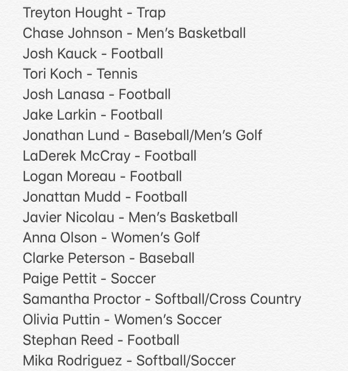 UMNCrookstonATH's tweet photo. Congrats to our 60 @UMNCrookston student-athletes set to graduate with a U of M degree #UMNProud #WingsUp https://t.co/uIcWg9VHza