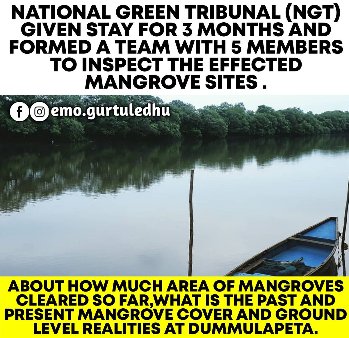 iam_dp_'s tweet photo. Social media lo Chala Mandi ee vishayam raise cheydaniki chala Mandi vaccharu it's really great every one showed  their support against deforestation of mangroves...

#savekakinadamangroveforest #savekakinada #savemangroves #kakinada #koringa #koringaforest #savenature https://t.co/E2BzlQmNUG
