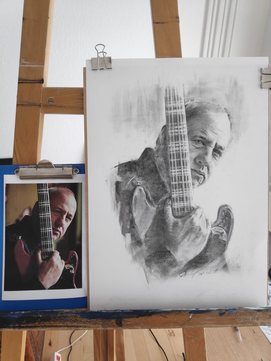 m_gaska's tweet photo. Can’t stop staring at the drawing!! #andytrickettart  amazing!! @MarkKnopfler @DireStraits77 https://t.co/kaaDX7No2u