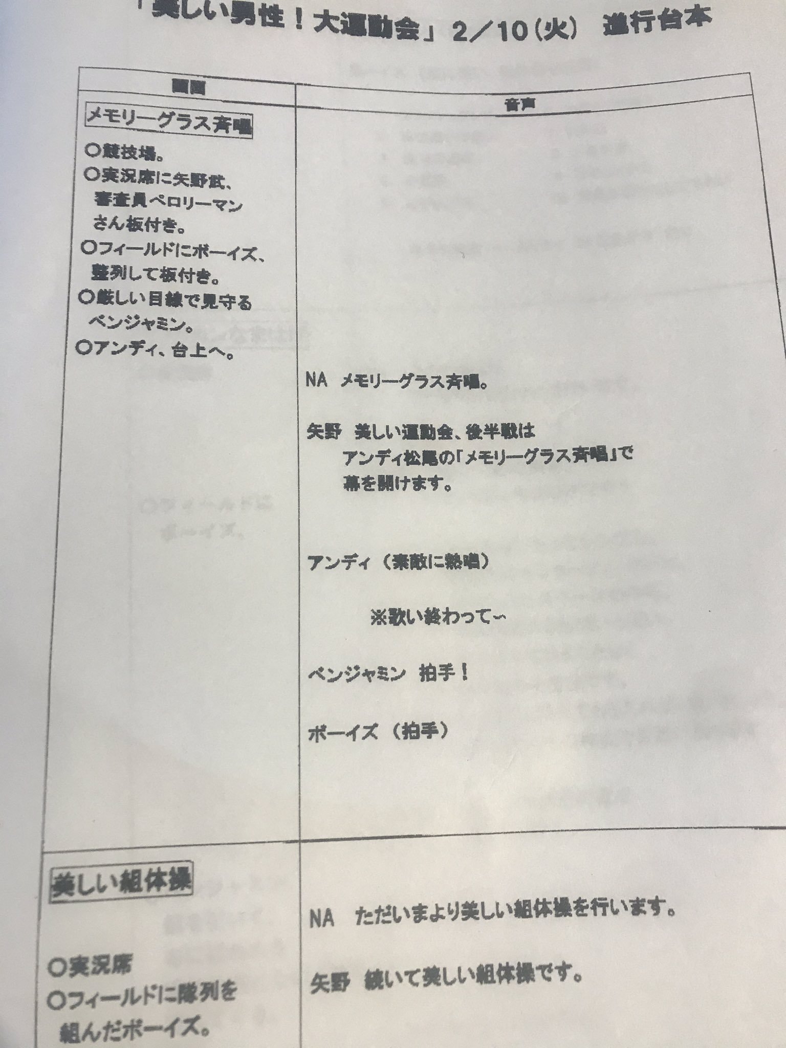 阿部翔平 伝説のバラエティ番組 美しい男性 の台本やらが出てきて 捨てられない テーマソングのフォントとかすらおもろくてムカつくな 豪華構成陣による 誰にも知られてない狂った番組 Opはこちら T Co 阿部翔平 伝説のバラエティ番組 美しい男性 の台本やらが出てきて 捨てられない テーマソングのフォントとかすらおもろくてムカつくな 豪華構成陣による 誰にも知られてない狂った番組 Opはこちら T Co