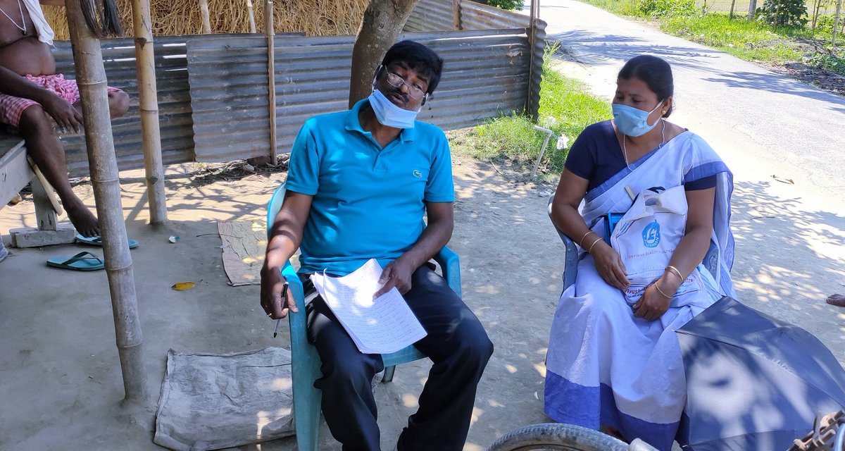 Flowerfix's tweet photo. Health workers are very positive and their dedication to be saluted. During duty time at Hajalpara , Goreswar , Baksa 781366
@nhm_assam  @himantabiswa 
#IndiaSalutesCoronaWarriors https://t.co/GmvoXv69fY