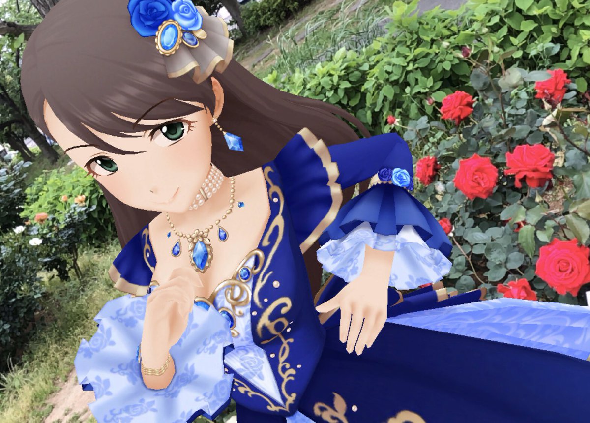 Gin 情熱の真っ赤な薔薇を 胸に咲かせよう 西川保奈美 デレステar 何気なく好きな歌詞にアイドルの名前を添えるだけ