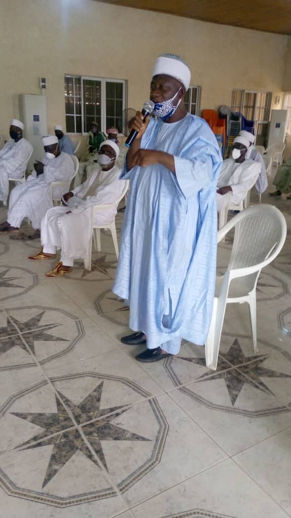 NigerPHEOC's tweet photo. Meeting with Islamic scholars in the  Emir's palace, Suleja on COVID-19 transmission and how to prevent its spread. https://t.co/GuoJDHI1cP