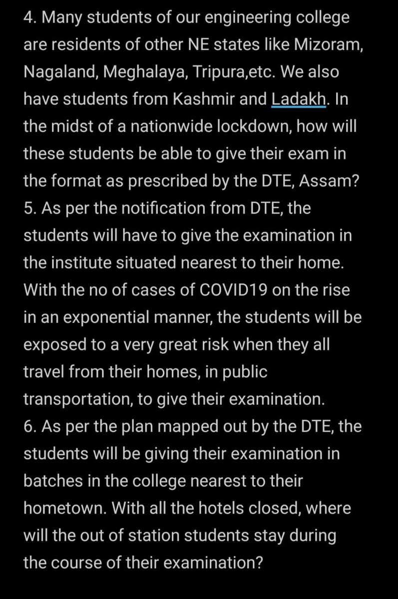 das_vivian's tweet photo. @himantabiswa Sir I would request you to go through the attached pictures. I would just like to highlight one point that we don't mind getting a degree in 5-6 years. At least that's better than being an unskilled Engineer. https://t.co/6n6Li0wUYd