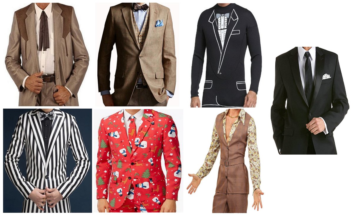 121.5 》 bonus: 26 suits ( and a dress )