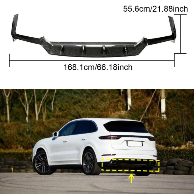 JcsportlineCN's tweet photo. ML-ZDH073
Carbon Fiber Rear #Diffuser
For #Porsche #Cayenne Sport Utility 4-Door 2018-2019
Retail or samples, buy here:
https://t.co/D1n27Kc1v5
#PorscheCayenne #RearDiffuser #CarbonFiber #PorscheDiffuser #CayenneDiffuser #carbonfiberdiffuser #carbodyaccessories https://t.co/KIuCIkmdui