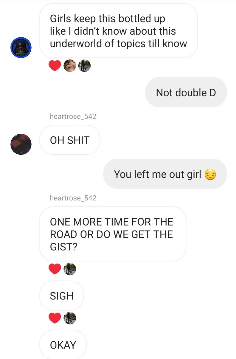I swear to God the only way to get us to have a conversation where we all get along is just to talk about boobs 