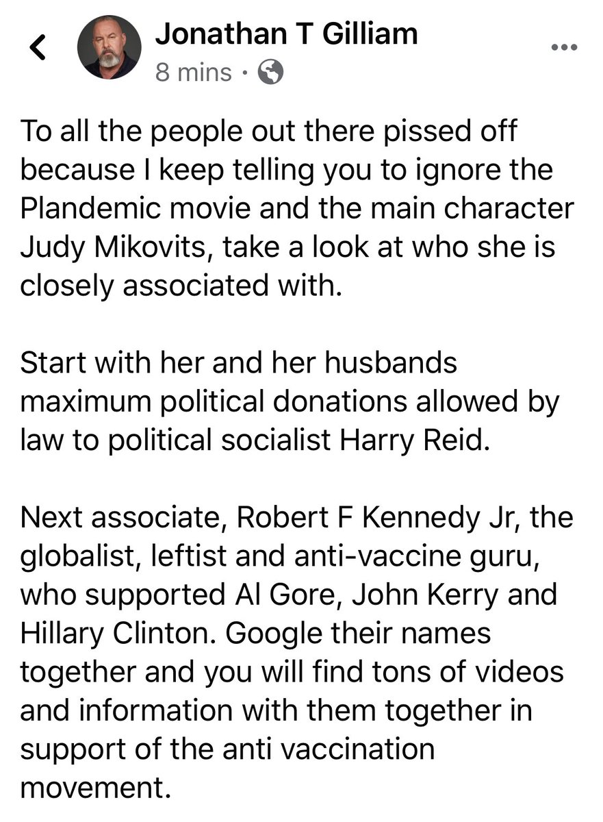 JGilliam_SEAL's tweet photo. My analysis and comments on the #Plandemic documentary scam. https://t.co/D0XHgpC5gO