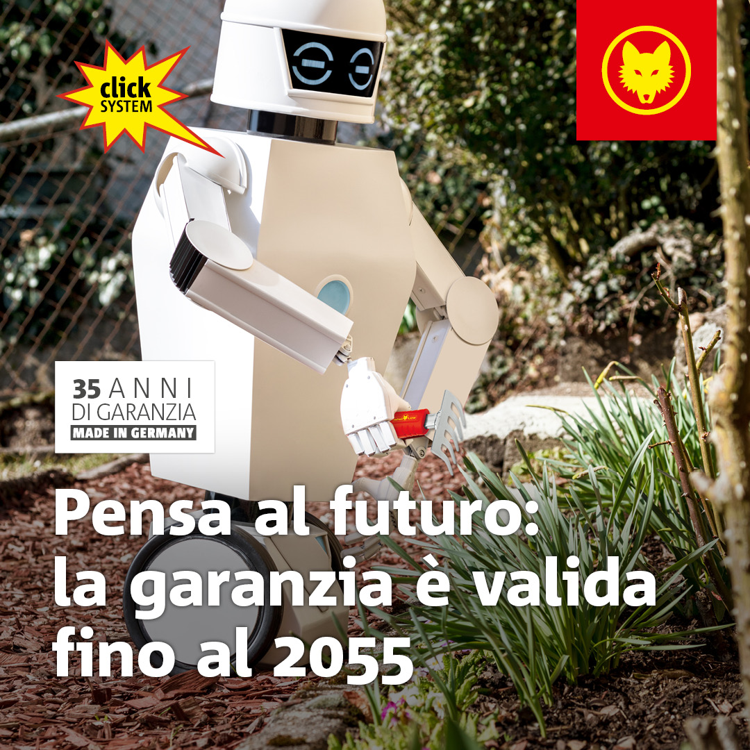 WOLFGartenIt's tweet photo. Siamo così sicuri della leggendaria qualità dei nostri prodotti che ti diamo una garanzia di ben 35 ANNI! (serie multi-star®️).

#madeingermany #35annidigaranzia #multistar #wolfgarten #giardinaggio #giardiniere #giardinaggiochepassione #giardinaggioprofessionale #garanziaavita https://t.co/q65m9TvcBC