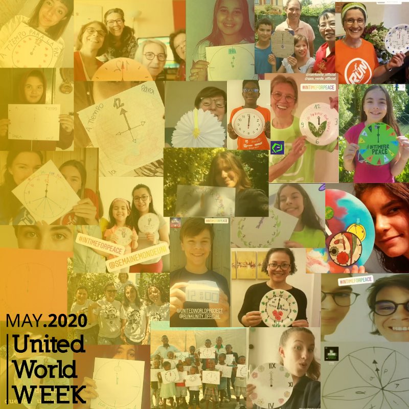 UWP_official's tweet photo. ✋🏻Wait! The #UnitedWorldWeek is not yet over. Now thousands of watches around the world are synchronized to be #InTime4Peace and we keep working to achieve it! 🥳 https://t.co/iJZvqEKRs0