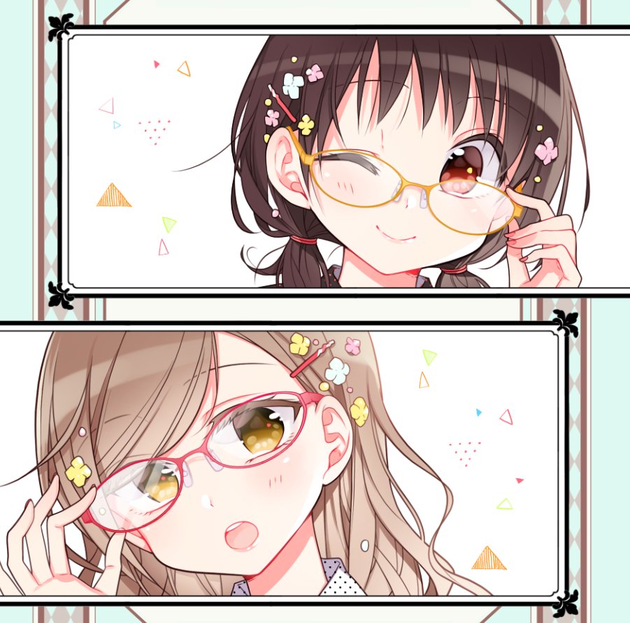 ?or?? ? #人類は眼鏡を欲している 
