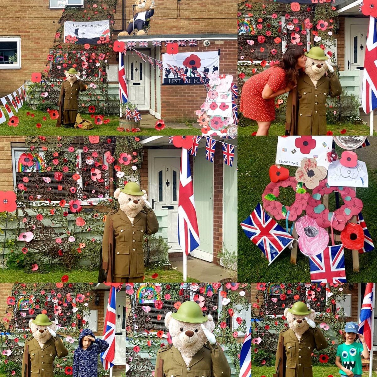 Very emotional day yesterday ❤️ #VEDay75 #VEDayAtHome #alfiebear