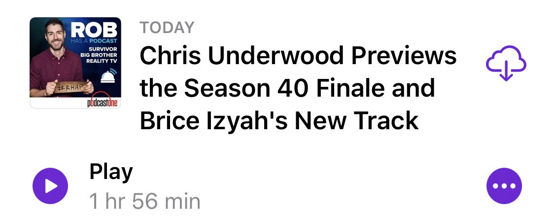 RHAPfan21's tweet photo. This might be my favorite RHAP episode title ever 😂 @BriceIzyah #ZaddyChris #ChrisUnderWOOD https://t.co/S4rccb7i4D