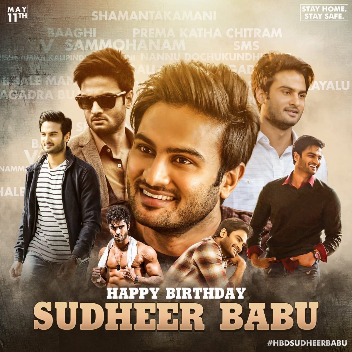 cinemarangam's tweet photo. Here is the CDP of our dashing hero @isudheerbabu to celebrate his birthday on May 11th. Advance wishes!!      

#HBDSudheerBabu https://t.co/CL9CEwnVzR