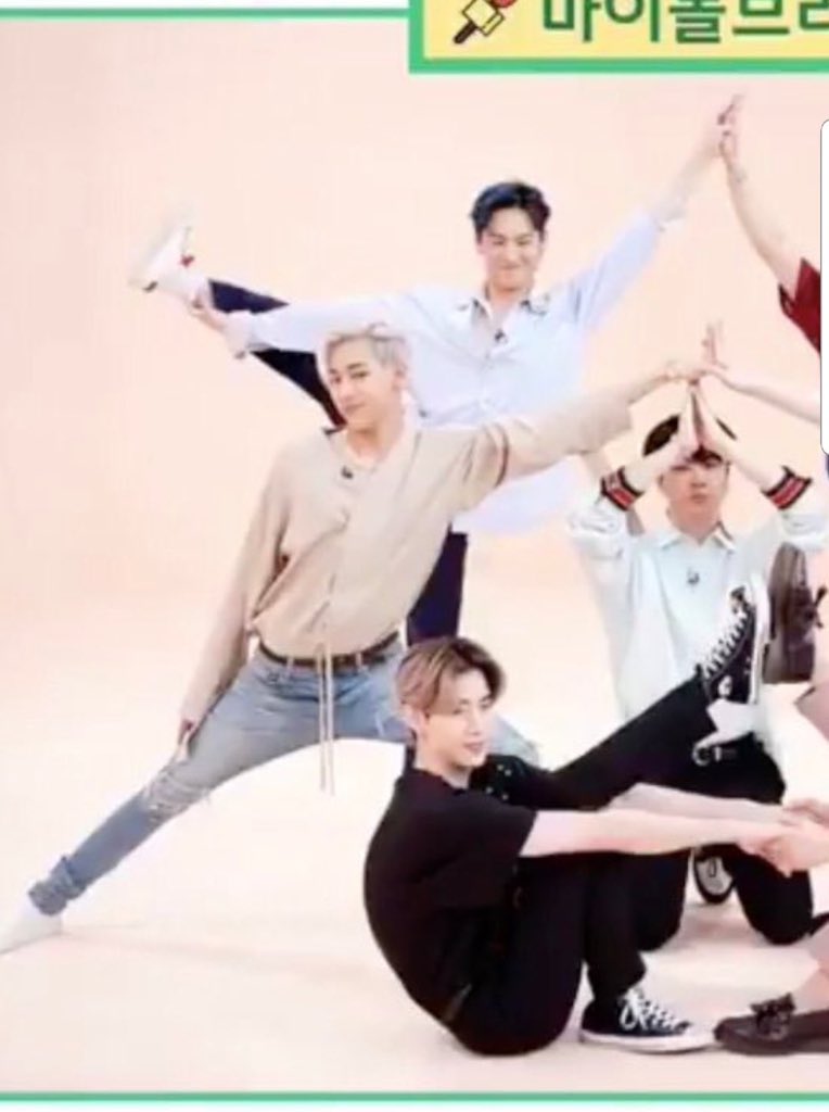 In terms of flexibility, no one can lie that Jaebeom is really flexible. Just look at these photos and you’ll really know how flexible this man is.