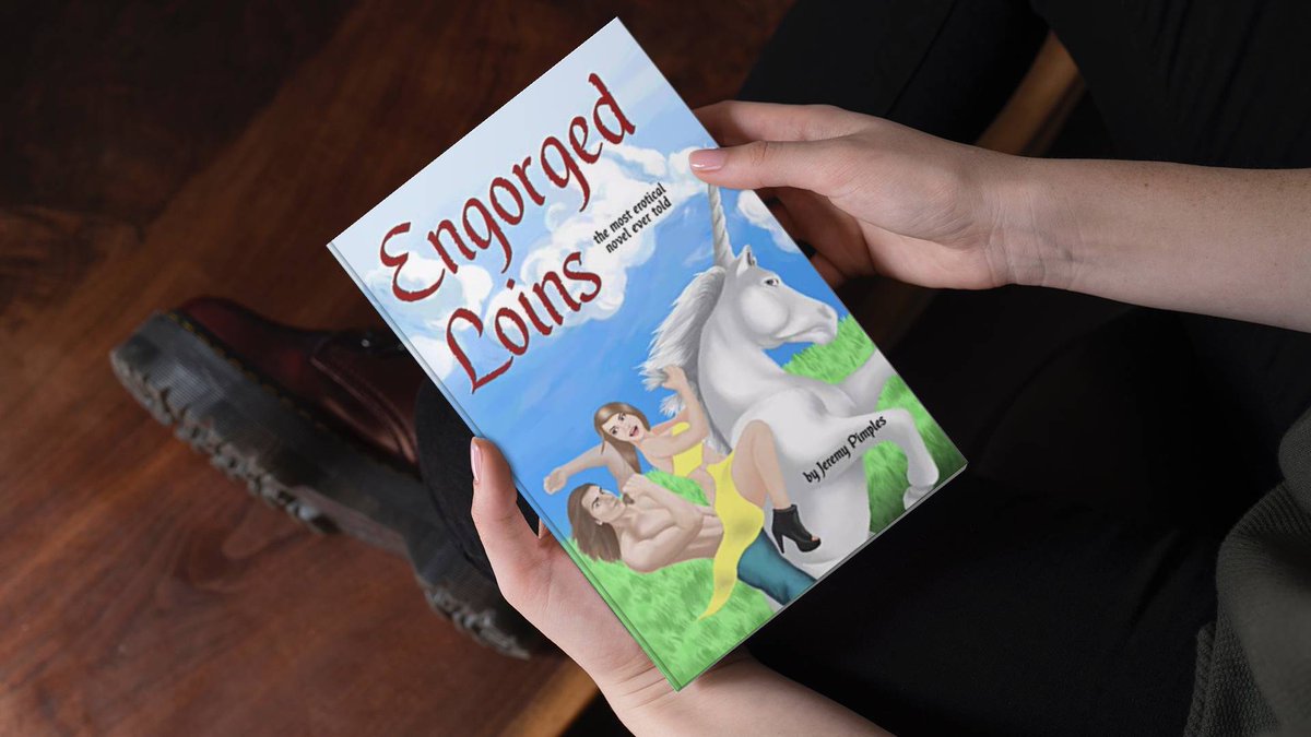 HunchPress's tweet photo. A totally awesome novel that will fly off the shelves at airports, be on everyone’s nightstands, and get stolen from libraries all the time. #humorousread @TheJPimp https://t.co/9RgttF48uA https://t.co/tf0Aos2MVb