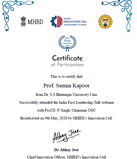seemakap2014's tweet photo. Respected Sir, Thanks for an informative talk. Regards https://t.co/Nzn3rktMRy