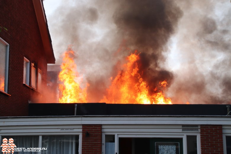 Zeer grote brand aan de Endeldijk..
