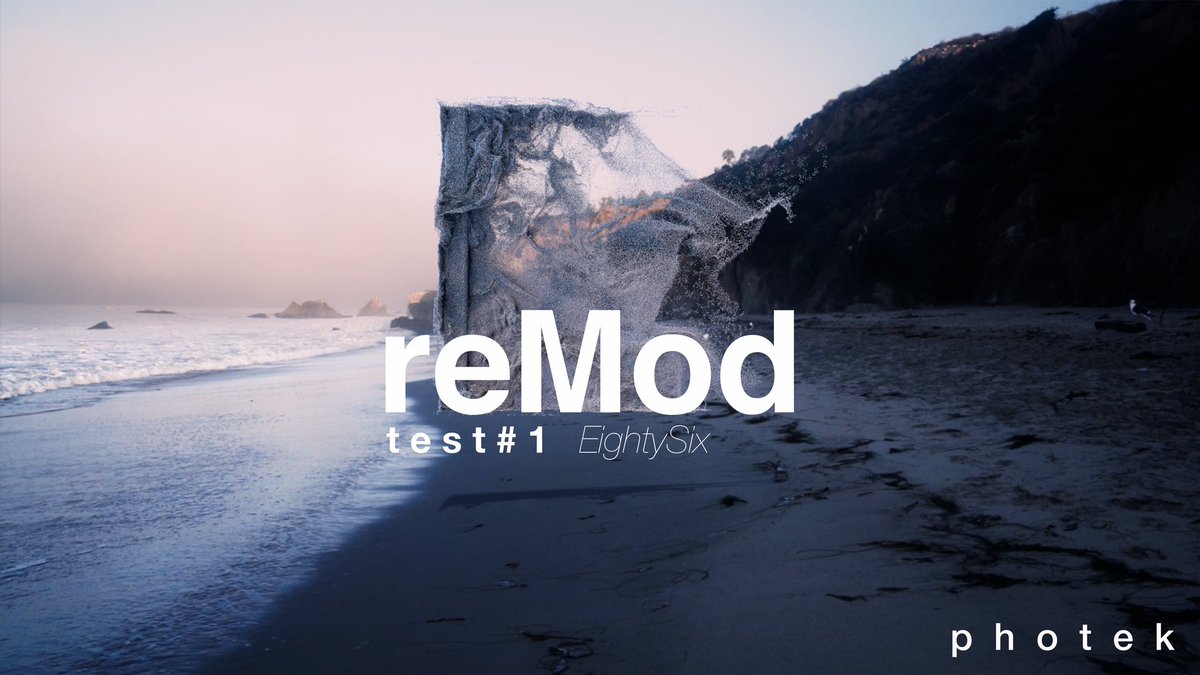 photek's tweet photo. photek reMod test#1 ✅
Now available to stream at
Reach Live:
https://t.co/jJ7SqGc0uF https://t.co/07TAOulDEO