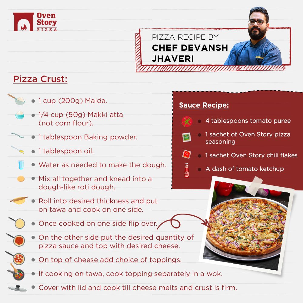 Oven_Story's tweet photo. Time for some Quarantine Cooking?
Here's a simple recipe by Chef Devansh from Live session. ๐๐
Do give it a try & tag us when you make one! ๐
.
.
.
.
.
#NextLevelChef #quarentinecooking #quarantineandcook #easytocook #pizzarecipe #pizza #easyrecipe #cooking #pizzasauce #sauce https://t.co/rui9sBtNAk