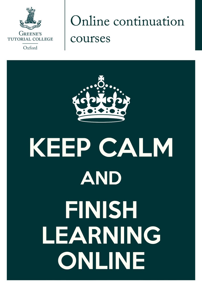 We love this quote from one of our students, "Greene's, although with a non-selective spirit and willing to offer everyone a fair chance, has this charm or feeling of exclusivity and premium quality" 😀 #Exams2020