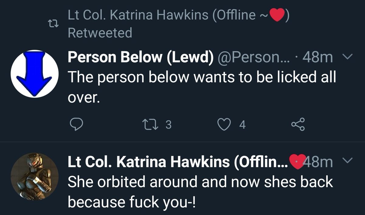 SIIsierra144's tweet photo. @Lt_Katrina_Hawk 

Lewd~ https://t.co/hm6Zgyq2JR