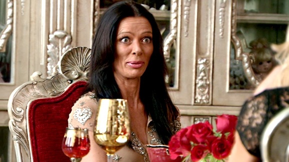 15. Carlton Gebbia (Season 4 Wife)THAT WITCH BITCH! Cruelly underrated, I’m laughing just thinking about her sex room, Brandi Hoemance* and cursing Kyle's computer! I would’ve loved to have seen her last longer. Just imagine Rinna vs Carlton!! *hyperventilates in gay*  #RHOBH