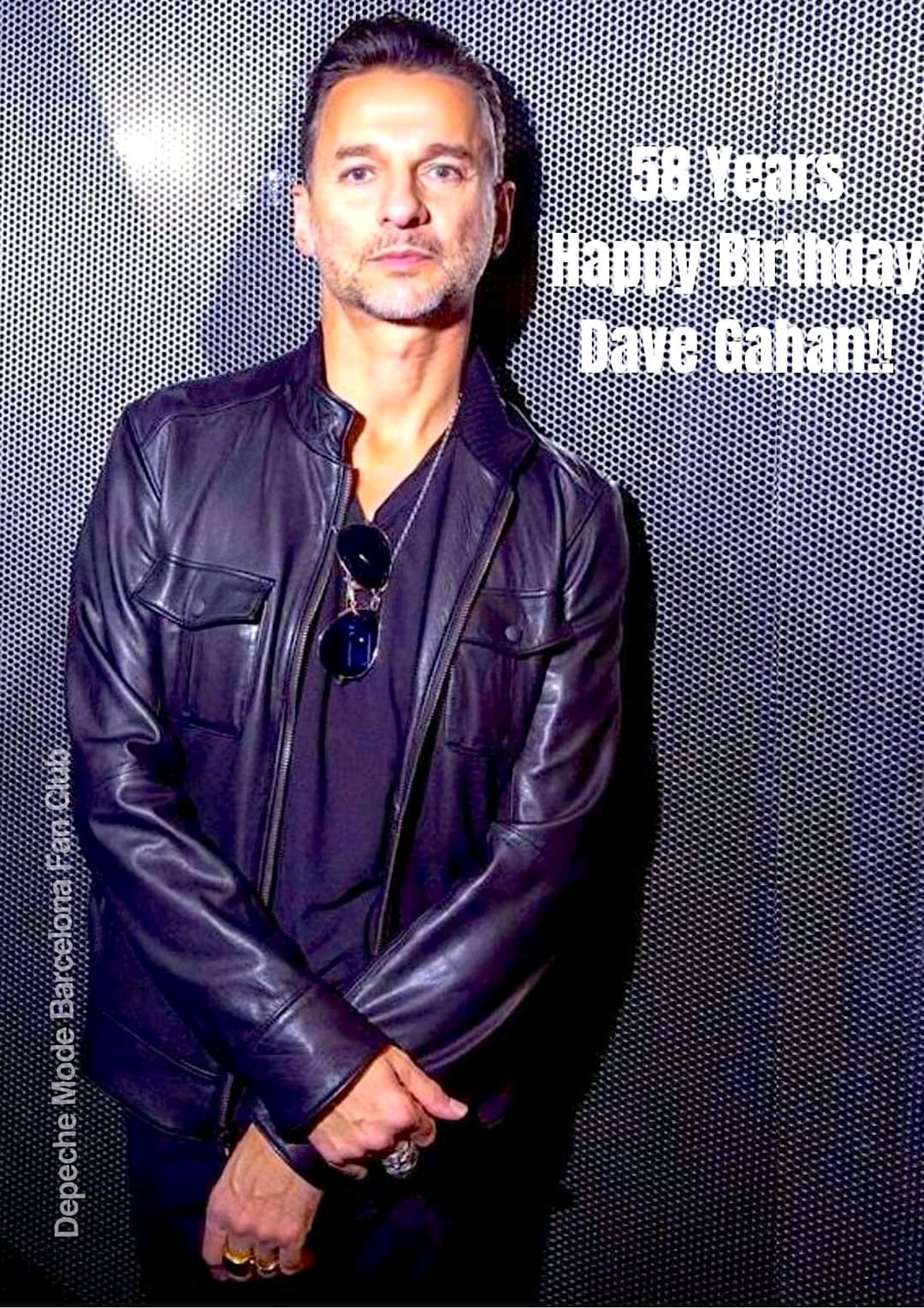 Happy 58th Birthday Dave Gahan 