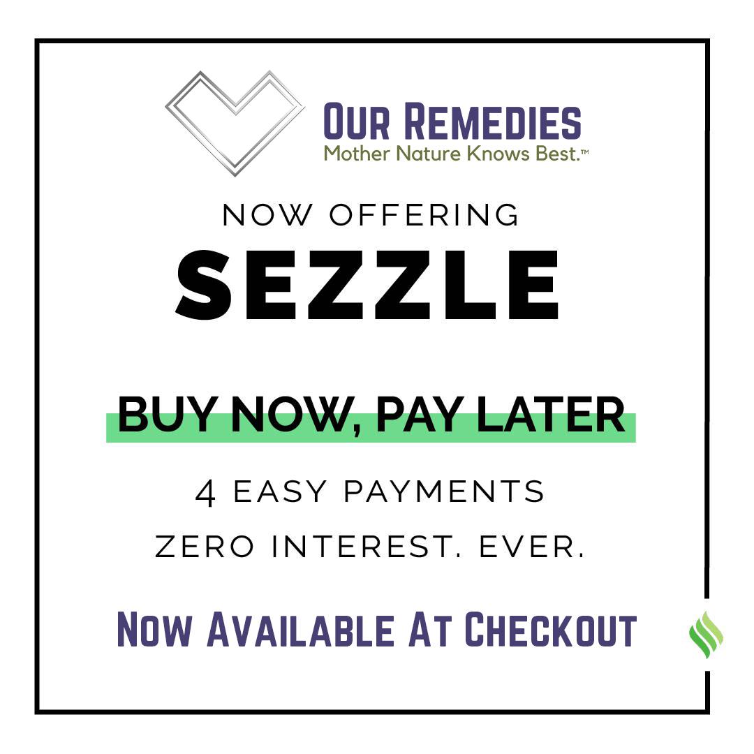 Our_Remedies's tweet photo. Buy Now &amp; Pay Later With Sezzle!
Save 15% Off Your First Sezzle Order With Code - 'sezzle'
We've partnered with #Sezzle to allow you to split your purchase into 4 equal and interest free payments using any debit or credit card of your choice.
Try today &amp; SAVE
#Sezzle
#OurReme... https://t.co/TGDA22wi0J