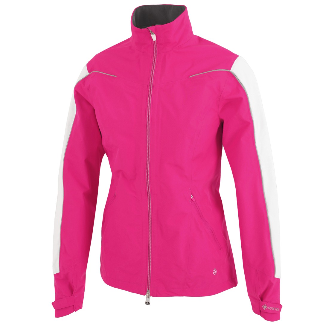 AINO // This full-zip waterproof golf jacket is packed with features that make you feel comfortable on the golf course. 100% waterproof ✔︎ Windproof ✔︎ Extremely durable and long lasting ✔︎ Women's waterproofs 👉 ow.ly/XWET50zxkat