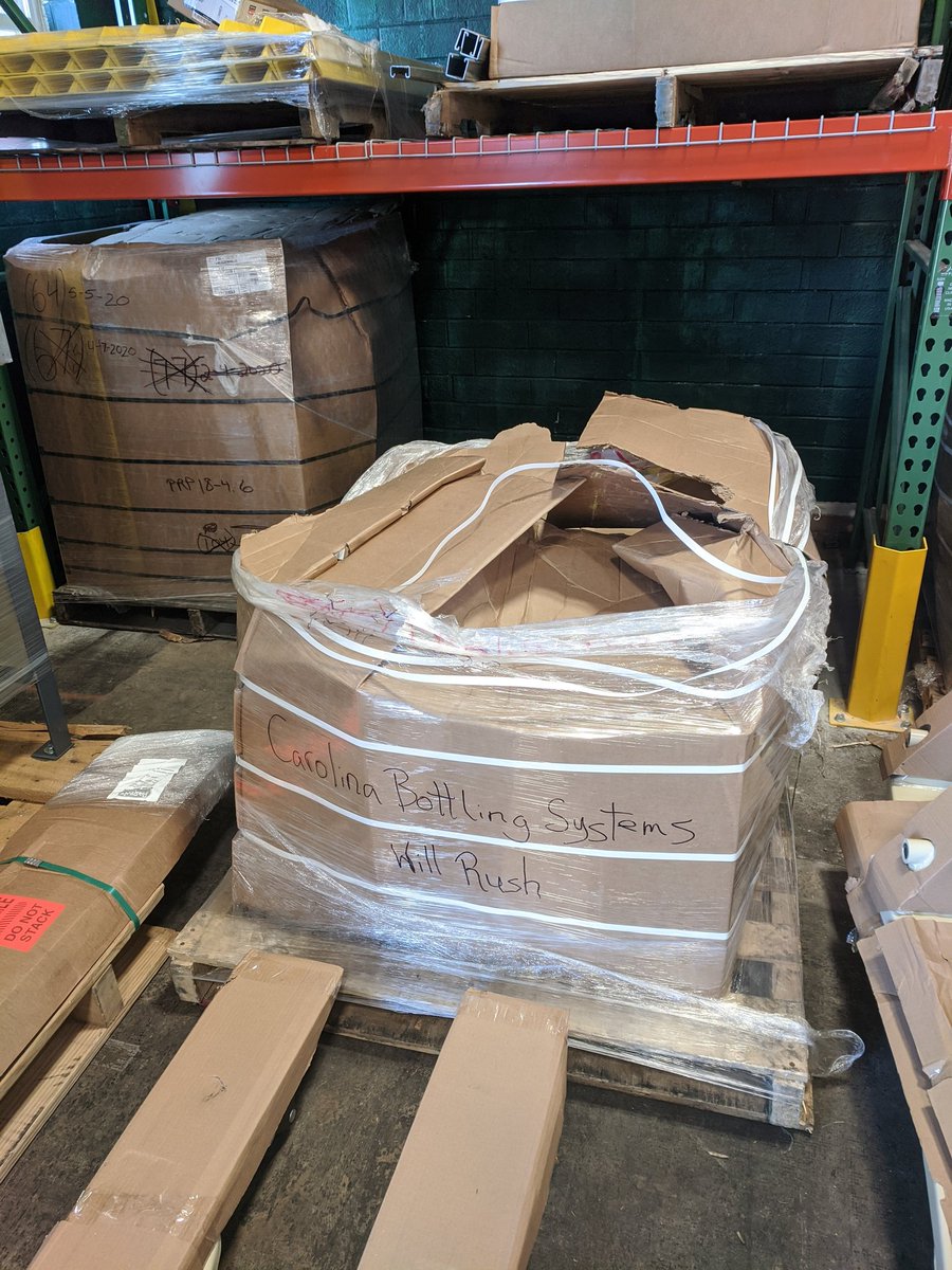 rackprotectors's tweet photo. Keeping your #palletrack safe from damage. Sending out another 34 of our PRP18-4.6 #postprotectors for a customer. https://t.co/jIcNvo0ZLc