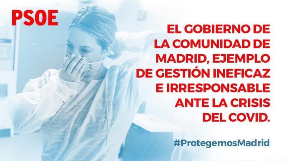 Pedro Sánchez: “Hay que dejar atrás las palabras gruesas. Mientras prosiga esta crisis, solo unidad. Sin reproches, ni críticas, ni desplantes”.

Su partido 👇 #GobiernoMiserable