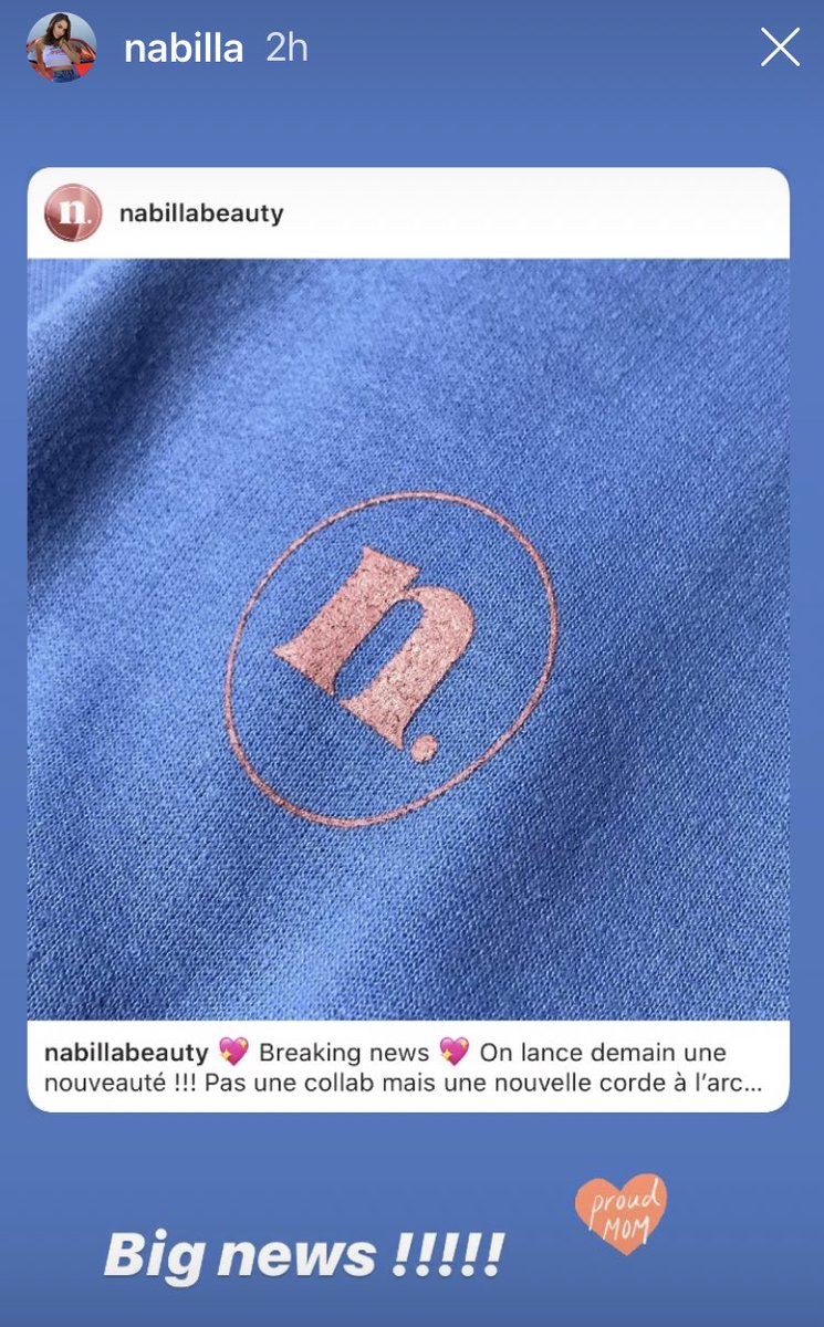LaLifeDeSoso's tweet photo. Qui c’est qui a encore craqué ⁉️
😭😭😭😍 @Nabilla 💙#TropDeSentiments #TDS #nabillabeauty 💜 https://t.co/DN49sFl4wW