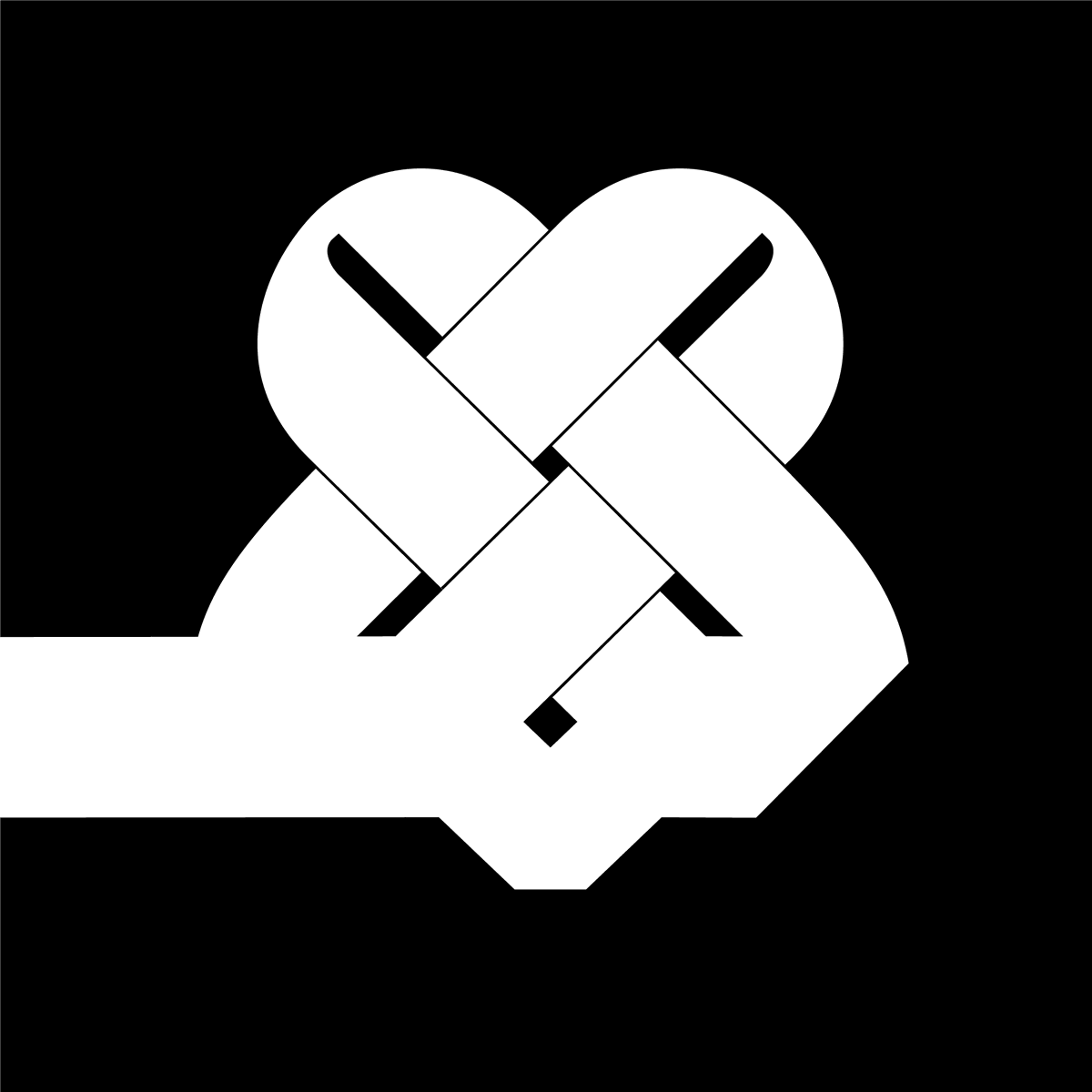 AbjadType's tweet photo. #Typographic #Experiments with #arabic #letter heh هـ in #kufi https://t.co/5djlbChsFb
