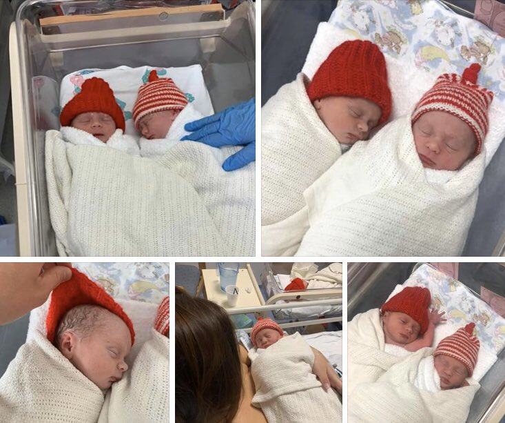 can’t get over how perfect my wee newborn nieces are 👶🏼❤️ can’t wait to eventually meet them :((