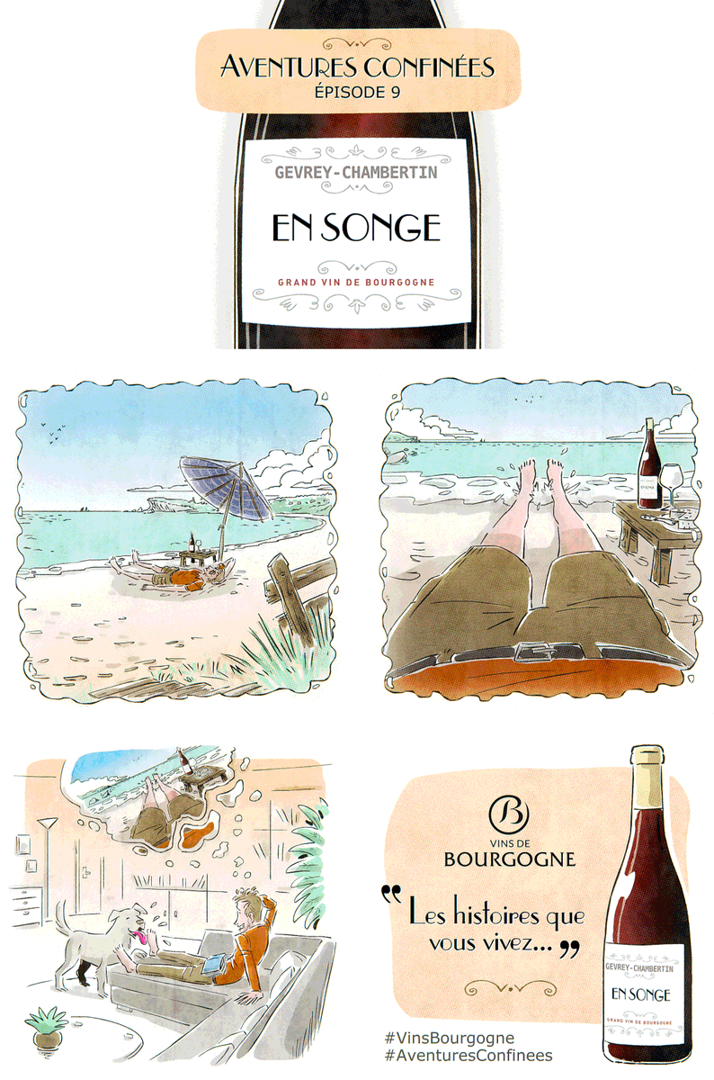 VinsdeBourgogne's tweet photo. #AventuresConfinées 9 : ce Climat de #GevreyChambertin vous invite à l'évasion imaginaire. Evasion dont nous avons besoin en ce moment ! Pour vos vacances, où rêvez-vous d'aller ? Plage de sable fin ou Côte de Nuits ? Passez de l'un à l'autre, "En Songe", tout est possible !! https://t.co/9gqx8ibiUp
