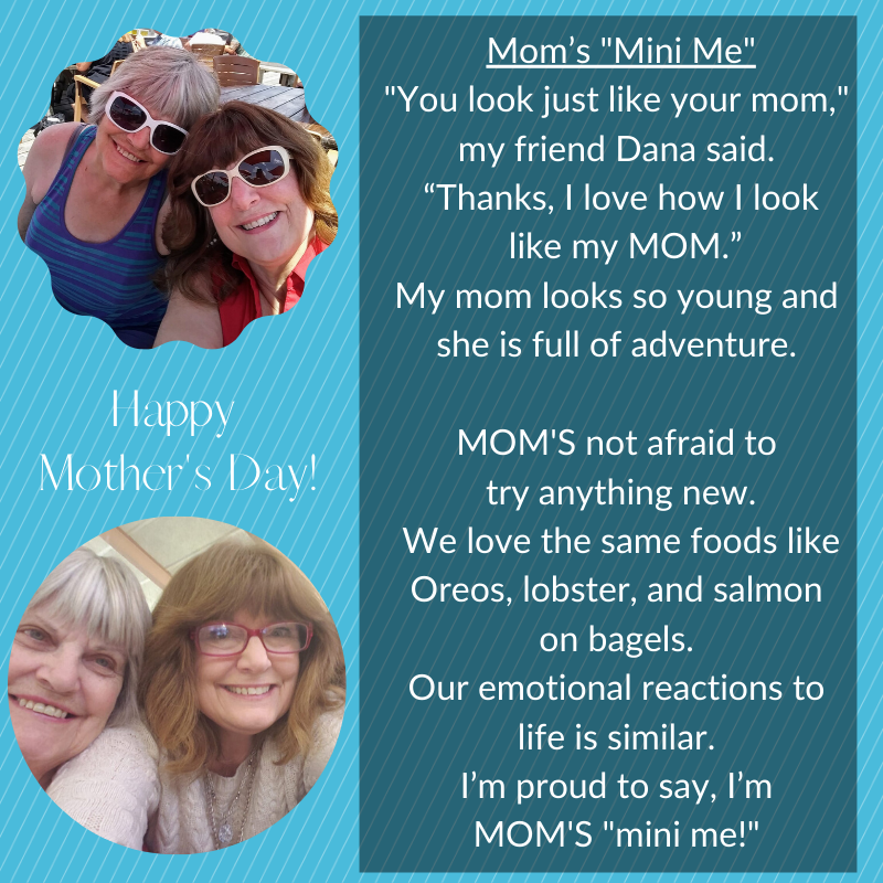 bisbanowrites's tweet photo. How do you resemble your mom? Let's celebrate our mother's good qualities #mothersday #bestmomever #thewritecoach https://t.co/Wquq6qcwfk