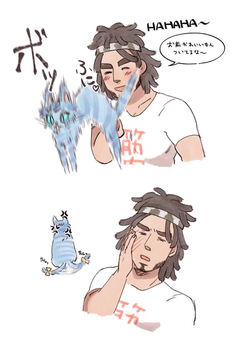 チェシャたまたま
※獣化 