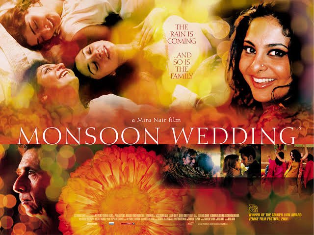  #MonsoonWedding (2001) by  @MiraPagliNair.Ft. Naseeruddin Shah, Lillete Dubey  @ShefaliShah_  @Thevasundhara  @parvindabas  @ActorVijayRaaz  @TillotamaShome  @RandeepHooda  @RamKapoor Neha Dubey  @Soni_Razdan  @mrrajatkapoor and Kulbhushan Kharbanda. Link: 