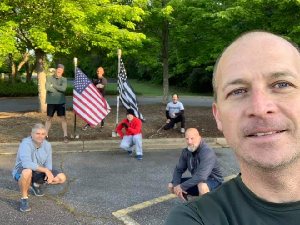 7 Men celebrated the official re-opening of F3 Granite AO's with some brickwork, squats, circuits and 5-minutes of Mary at our 300 AO! If you missed it today, come join us next week at the Hickory Region Convergence, 7 am, Henry Fork River Park. BYO Coupon!