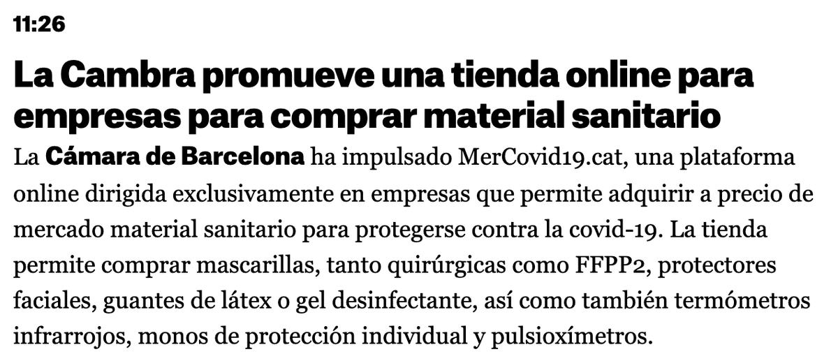 Zerogrey's tweet photo. Más sobre https://t.co/NT2RhGdvqG, la nueva plataforma de venta de productos de protección al #coronavirus, iniciativa de la #CámaraDeComercioDeBarcelona, #Zerogrey, @kooomocom y @bcntechcity.

Gracias https://t.co/zcLetmA28f!

#MerCovid19 #Covid19 #CoronavirusCataluña https://t.co/8nm8m8muWF