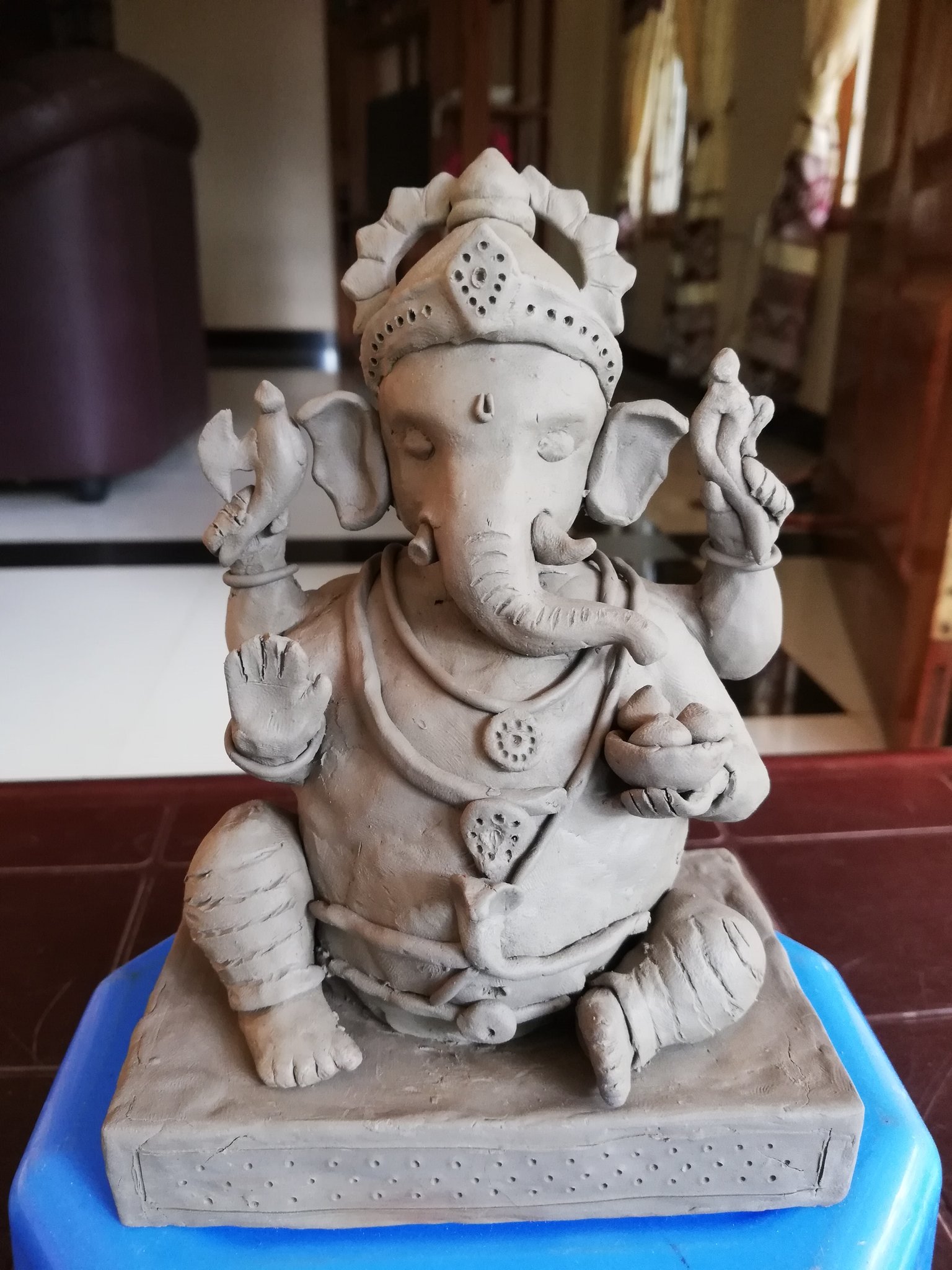 PrAvEeN eLaNgO💞 on Twitter "After 8 years small try 😁😁 Pillayar Statue