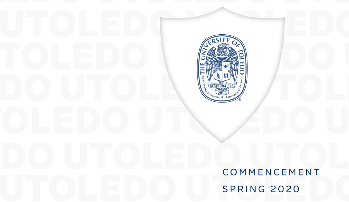 UToledo's tweet photo. Congratulations Class of 2020! 

Your Commencement Ceremony is now available at https://t.co/HrJlFAL5f0 https://t.co/uKllNQmmaR