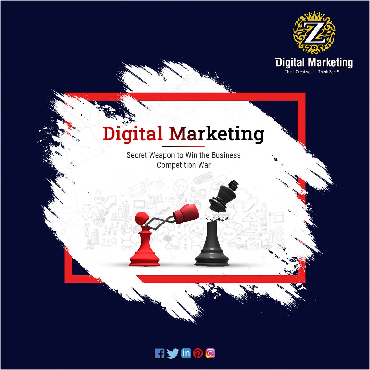 DigitalZed's tweet photo. Do you want to be a leader in your business industry? Leverage the power of #DigitalMarketing and make new customer even during lockdown!!

Contact us on ZedDigitalMarketing@gmail.com
#digitalmarketingexpert #socialmediamarketing #branding #seo #thinkcreative #ZedDigitalMarketing https://t.co/6ISFK45Ato